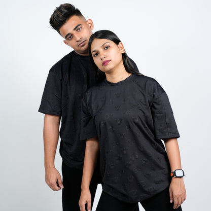 Unisex Trendy Oversized Round Neck T-Shirt