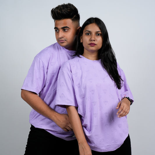 Unisex Trendy Oversized Round Neck T-Shirt