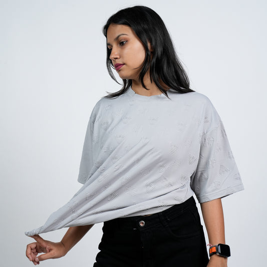 Unisex Trendy Oversized Round Neck T-Shirt