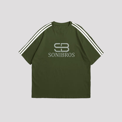 SONIBROS OVERSIZE ROUND NECK COTTON CASUAL T-SHIRT