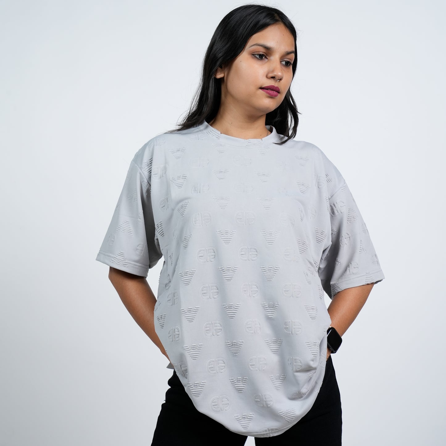 Unisex Trendy Oversized Round Neck T-Shirt