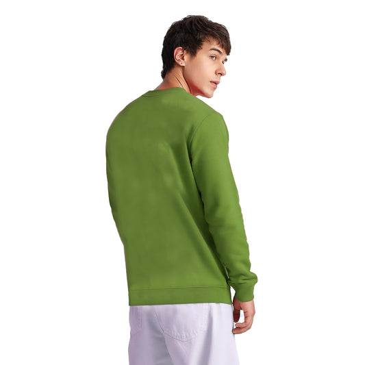 MEN'S SOLID FULL SLEEVES ROUND NECK WINTER SWEATSHIRT