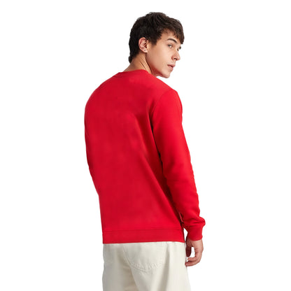 MEN'S SOLID CASUAL WINTER SWEATSHIRT