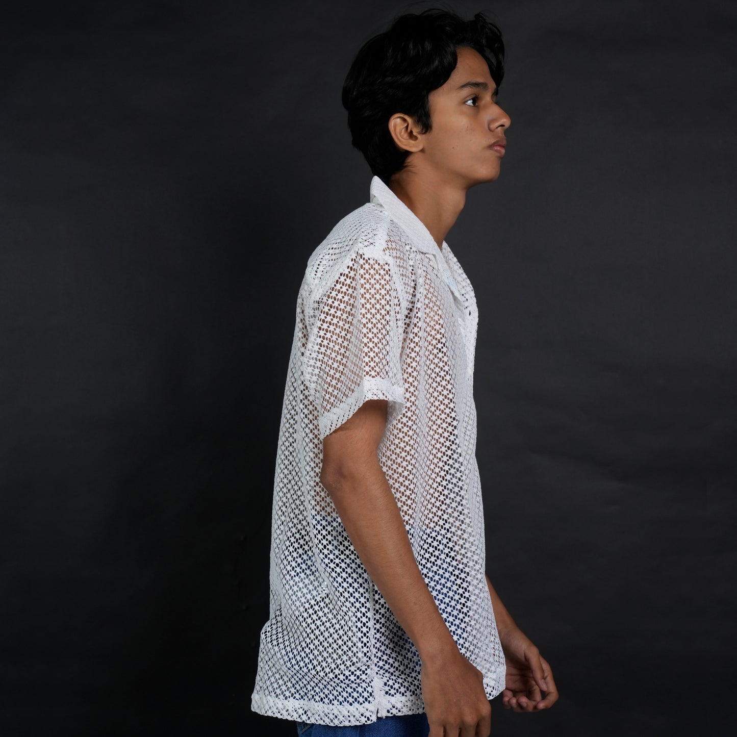 SONIBROS "Timeless Elegance: Men's White Casual Shirt for Effortless Style"