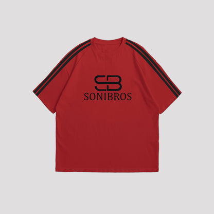 SONIBROS OVERSIZE ROUND NECK COTTON CASUAL T-SHIRT