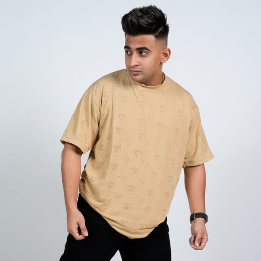 Unisex Trendy Oversized Round Neck T-Shirt