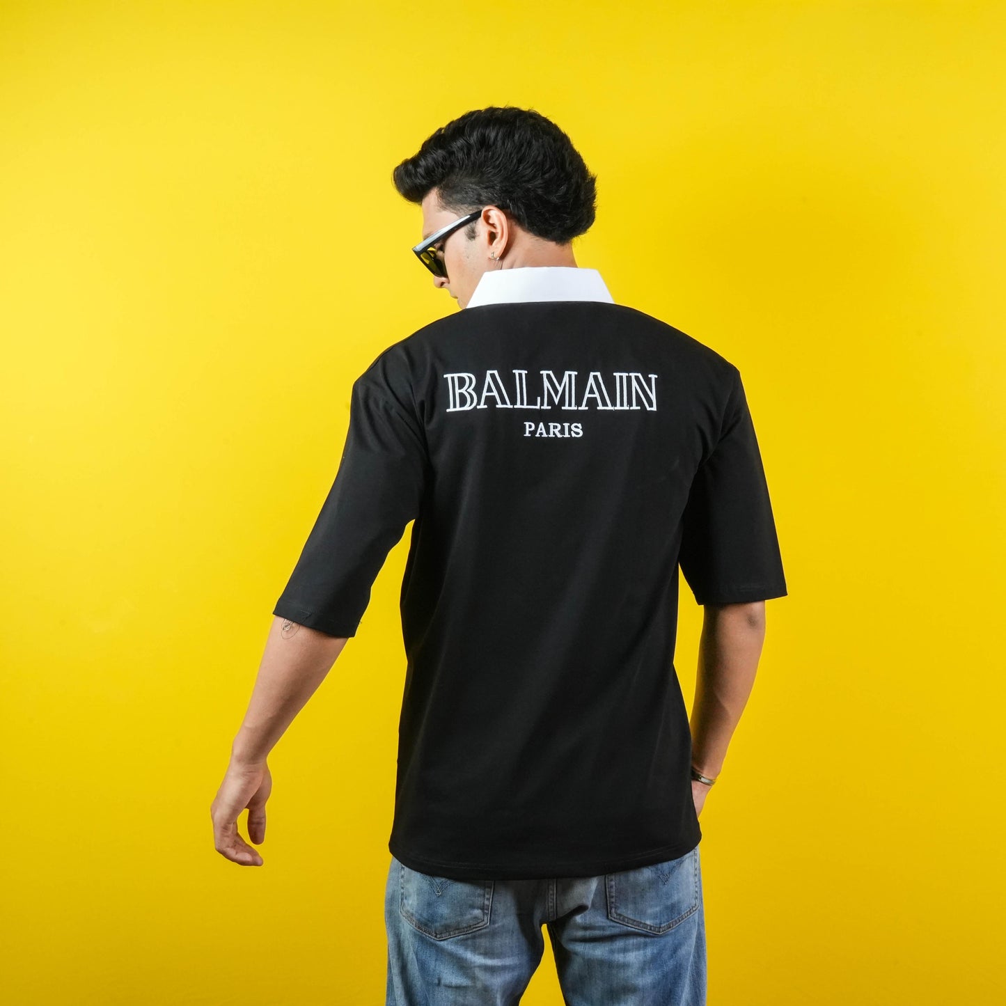 PREMIUM CLASSIC  BALMAIN COLLAR (POLO)  T - SHIRT