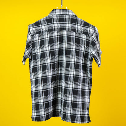 HALF SLEEVES CASUAL CHECKS SHIRT FOR MEN'S