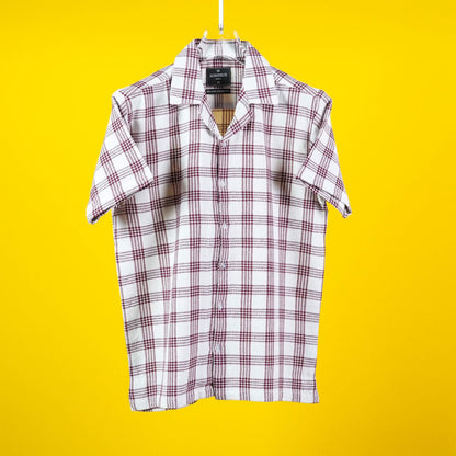 HALF SLEEVES CASUAL CHECKS SHIRT FOR MEN'S