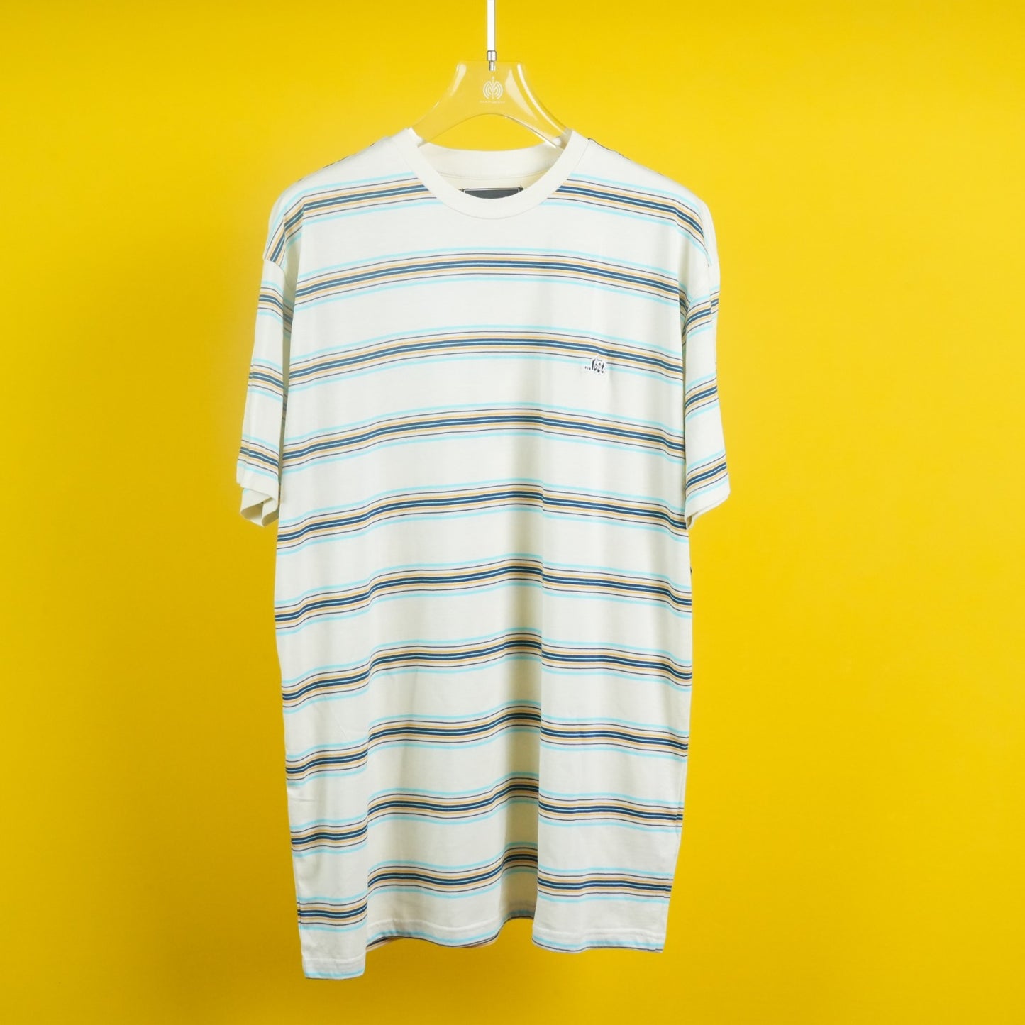 Stripe Casual Half Sleeves T- shirt