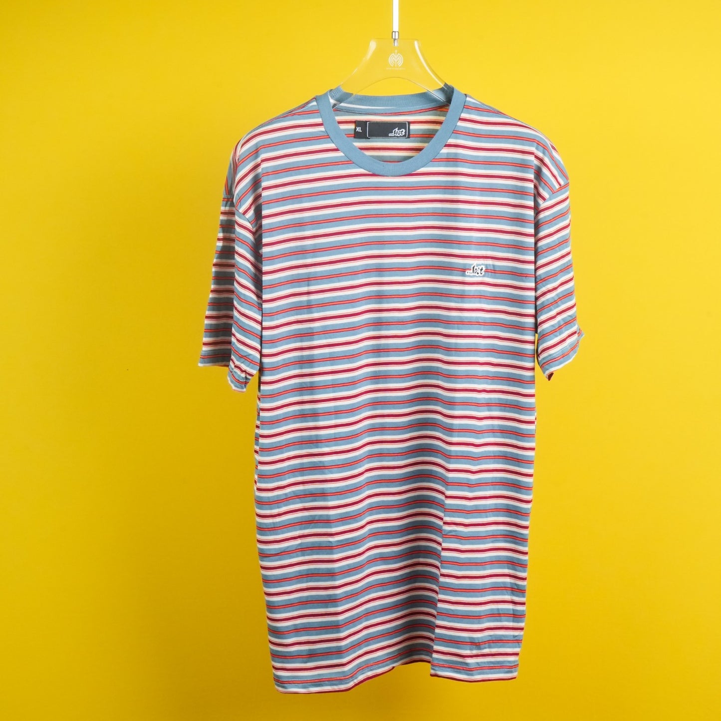 Stripe Casual Half Sleeves T- shirt