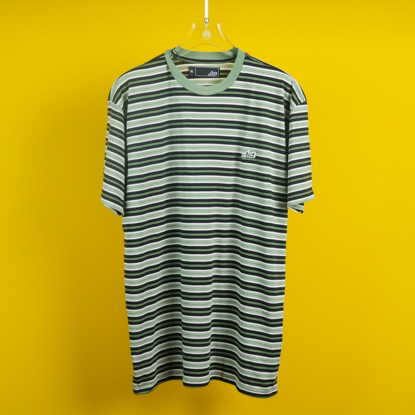 Stripe Casual Half Sleeves T- shirt