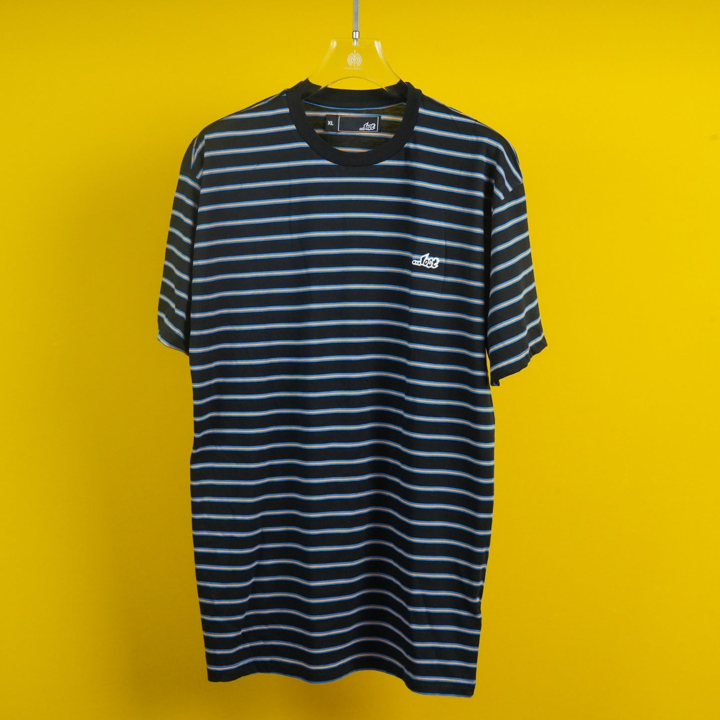 Stripe Casual Half Sleeves T- shirt