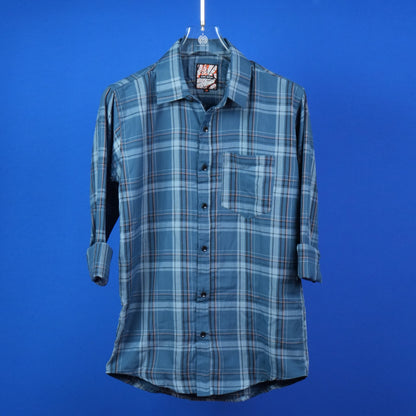 MEN'S CHECKS REGULAR FIT FULL SLEEVES COTTON SHIRT