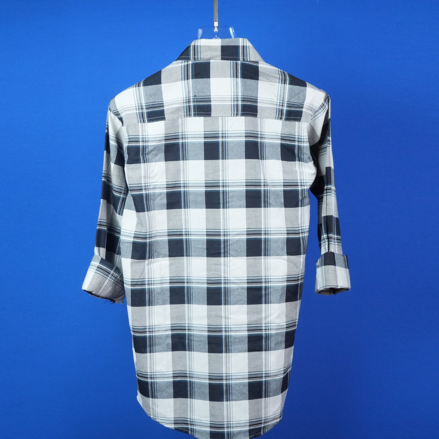 MEN'S CHECKS REGULAR FIT FULL SLEEVES COTTON SHIRT