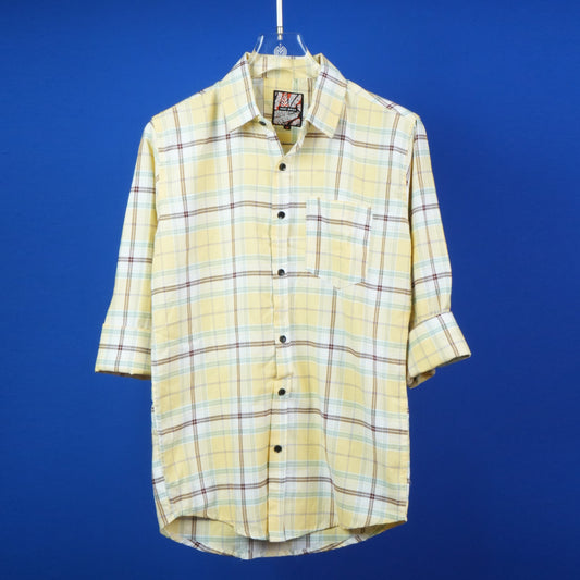 MEN'S CHECKS REGULAR FIT FULL SLEEVES COTTON SHIRT