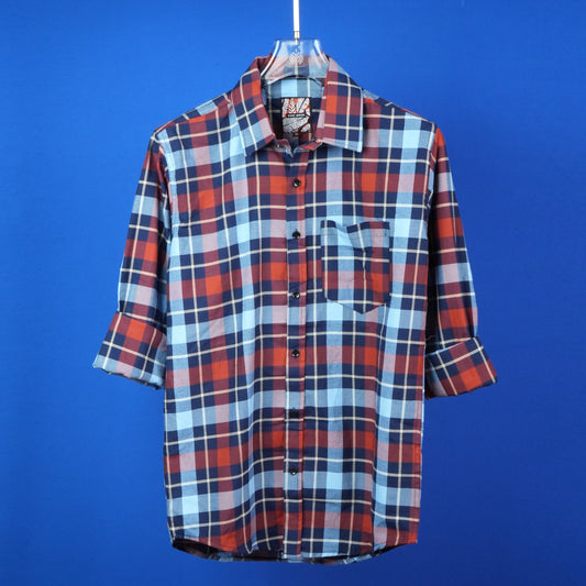 MEN'S CHECKS REGULAR FIT FULL SLEEVES COTTON SHIRT