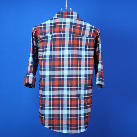 MEN'S CHECKS REGULAR FIT FULL SLEEVES COTTON SHIRT