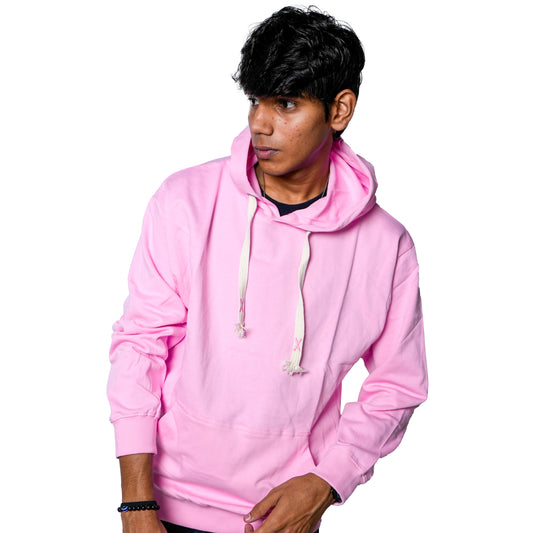 Sonibros Plain Solid Sweatshirt Hoddie For Men