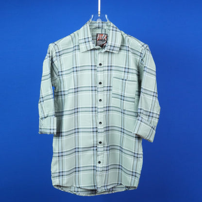 MEN'S CHECKS REGULAR FIT FULL SLEEVES COTTON SHIRT