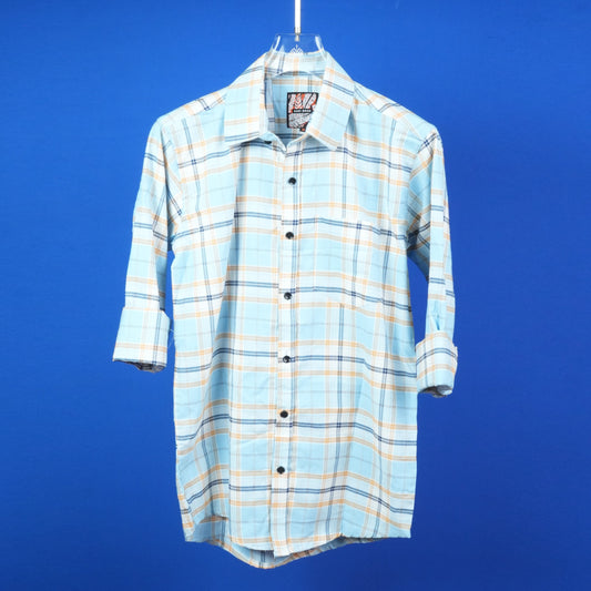 MEN'S CHECKS REGULAR FIT FULL SLEEVES COTTON SHIRT