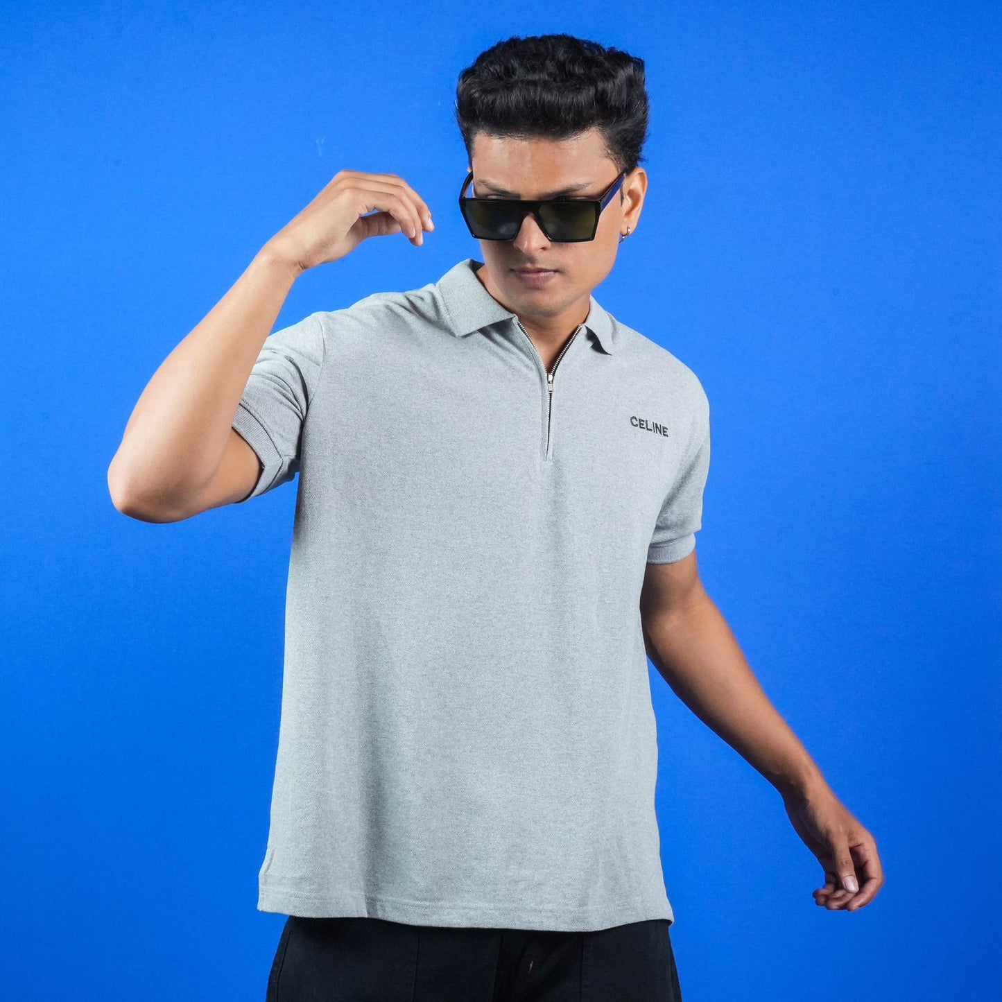 CASUAL POLO  MATTY  T - SHIRT  FOR MEN