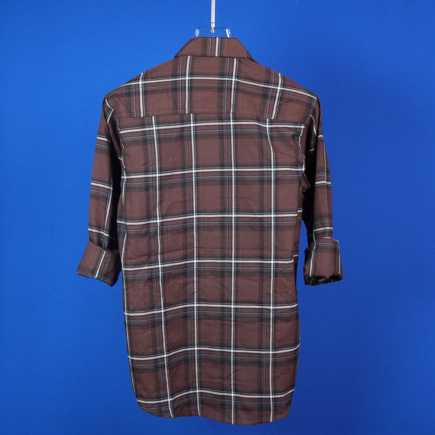 MEN'S CHECKS REGULAR FIT FULL SLEEVES COTTON SHIRT