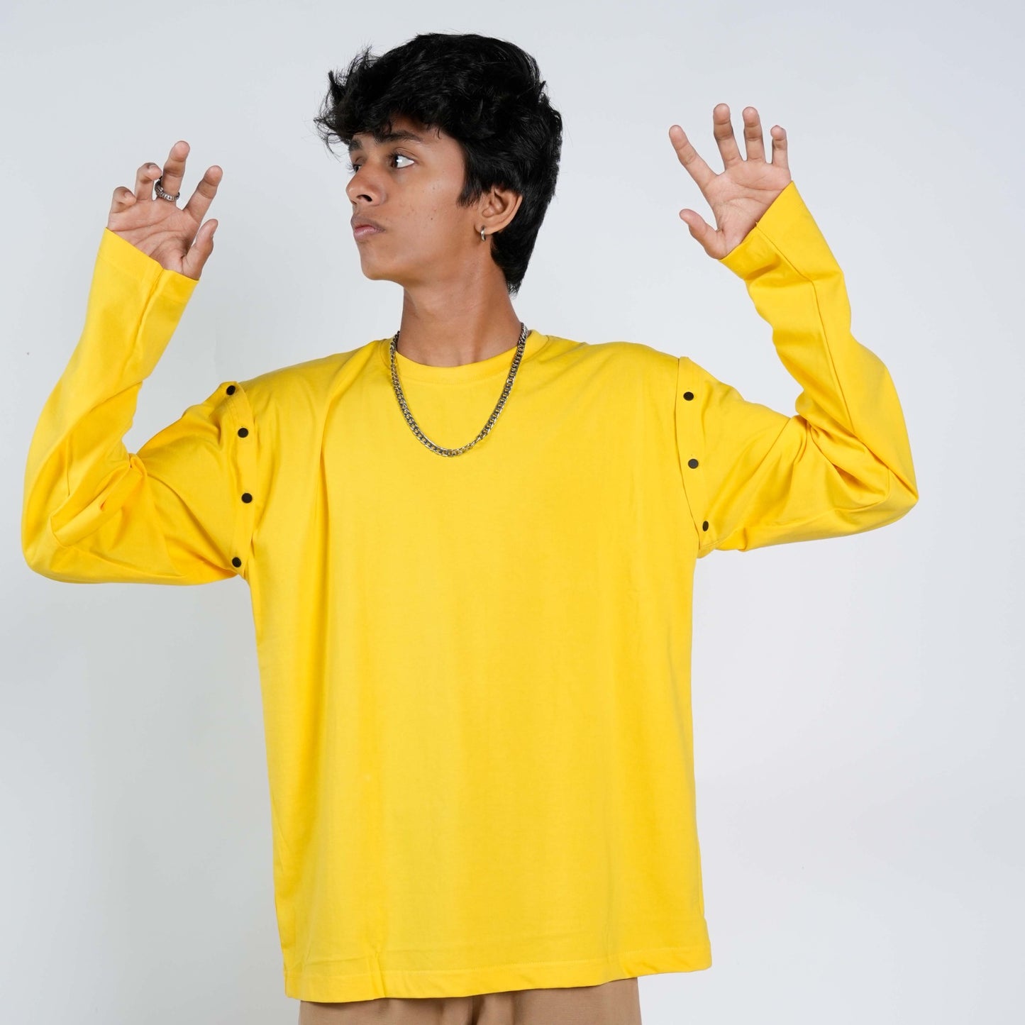 SONIBROS Sunshine Trio: Yellow 3-in-1 T-Shirt Set ( AVAILABLE IN XL SIZE )