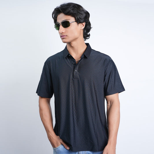 Executive Elegance: Premium Collar T-Shirt..........