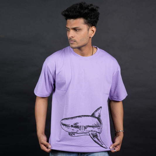 Shark Printed Tees for Bold Style Statements......