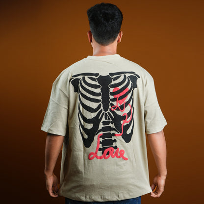 Chest & Back Printed T-Shirt