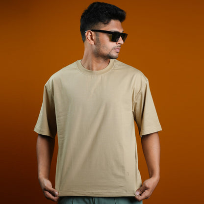 Round Neck Plain Half Sleeve T-Shirt