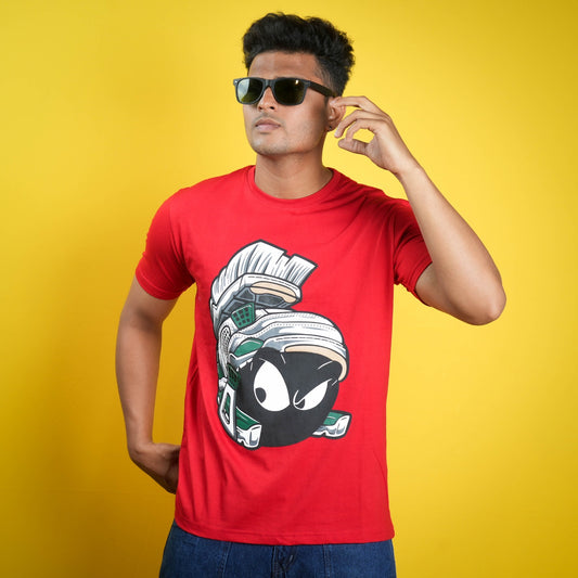 Homens Marvin Printed T-Shirt