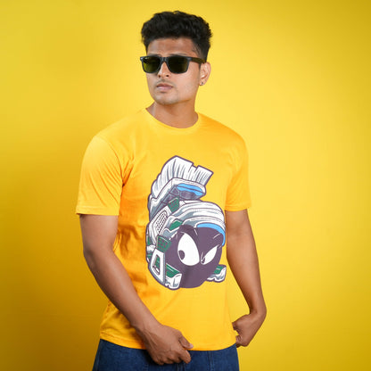 Homens Marvin Printed T-Shirt