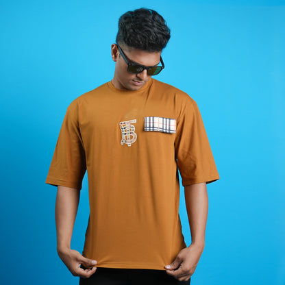 Designer Patterned Logo Tee