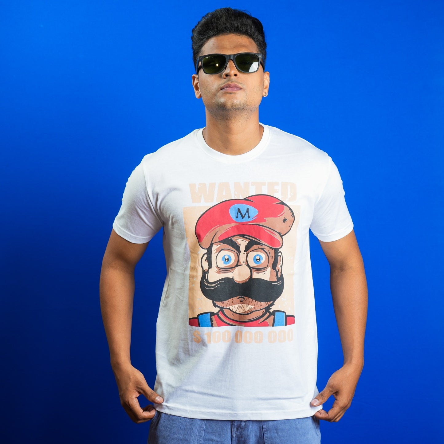 Classic Gaming Icon: Mario Bros Graphic Tee