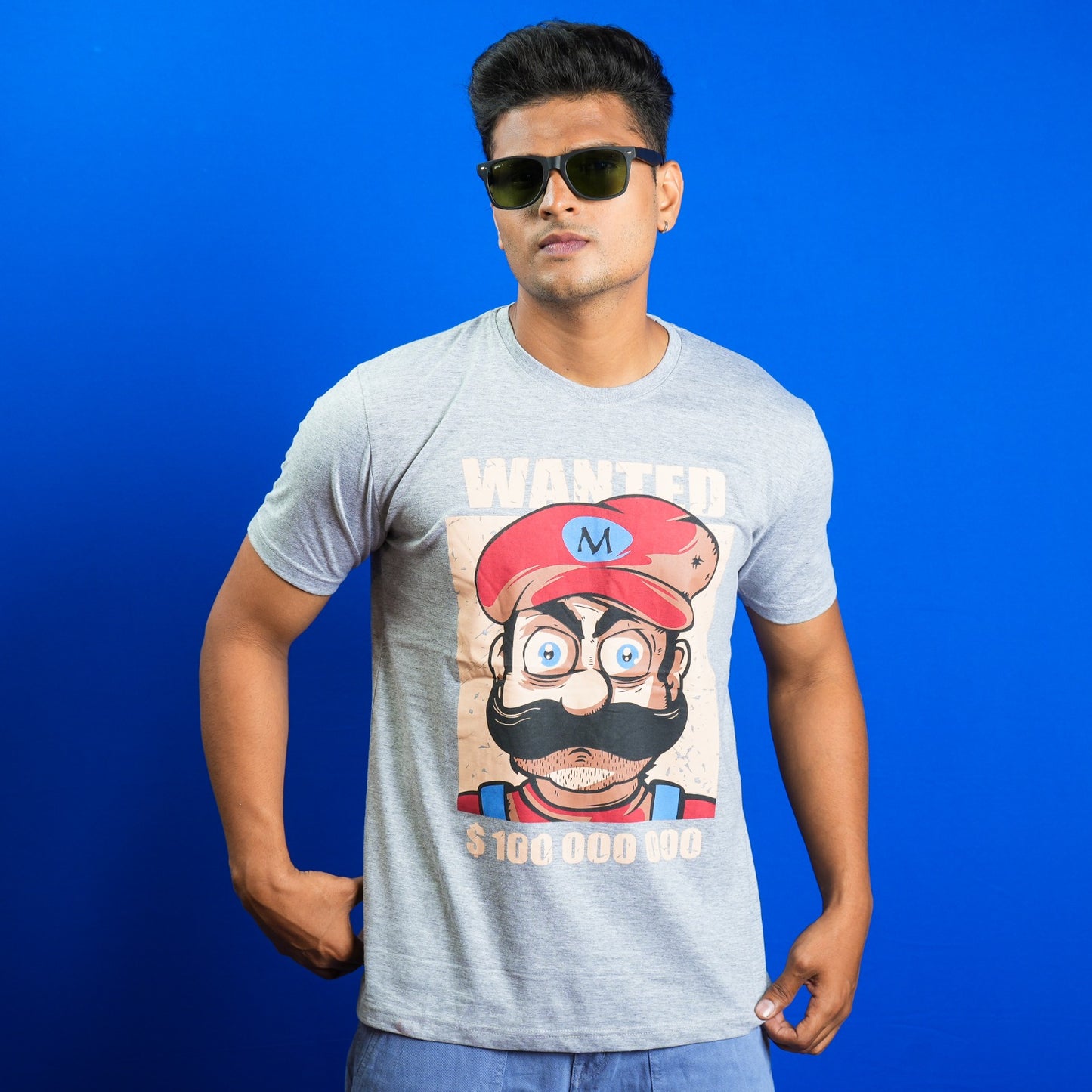 Classic Gaming Icon: Mario Bros Graphic Tee