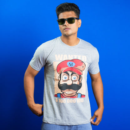 Classic Gaming Icon: Mario Bros Graphic Tee