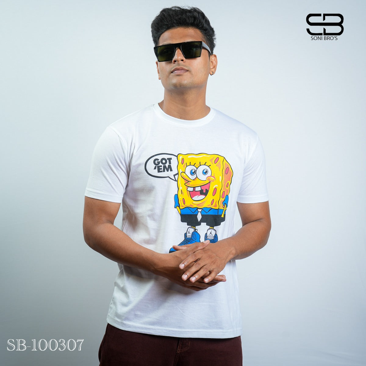 Sponge Bob Printed T-Shirt