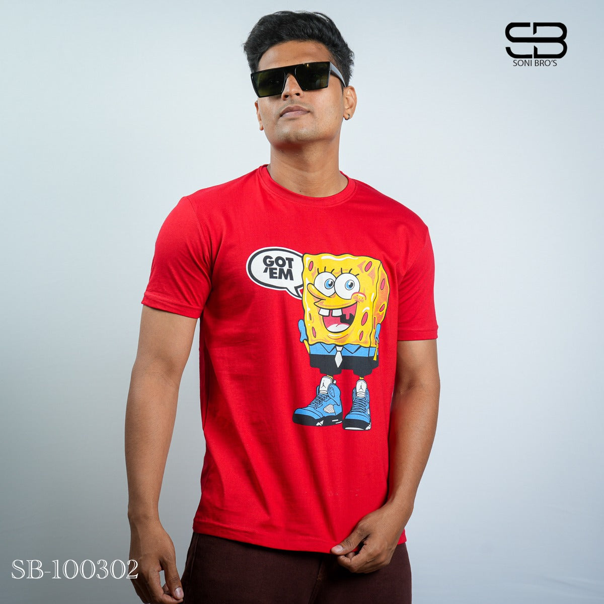 Sponge Bob Printed T-Shirt