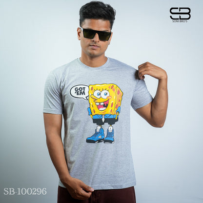 Sponge Bob Printed T-Shirt