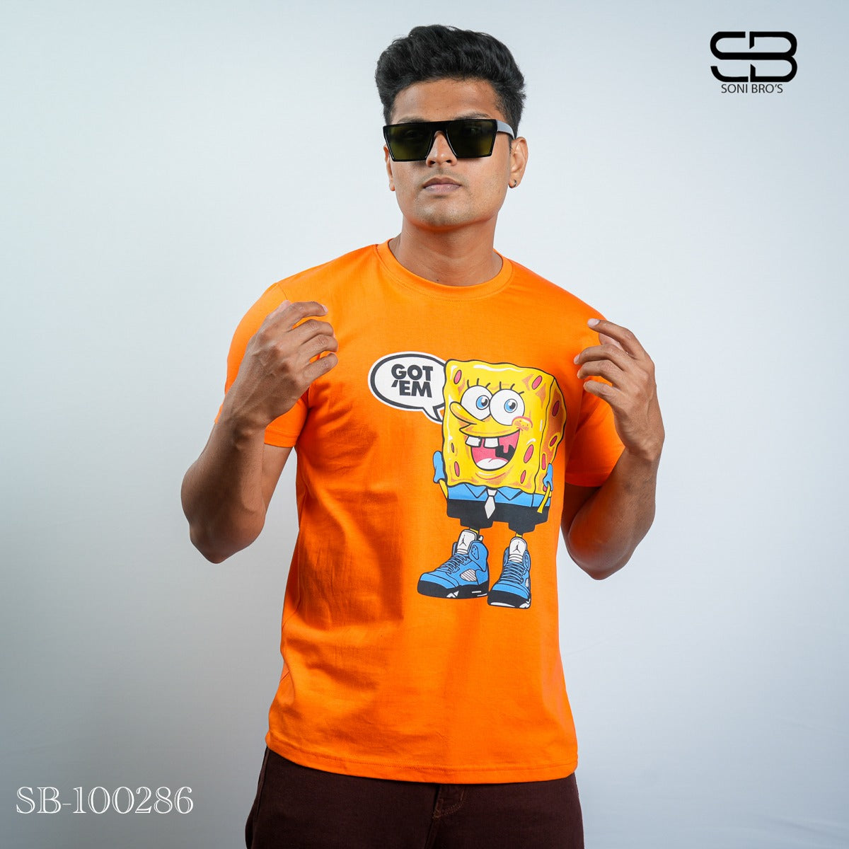 Sponge Bob Printed T-Shirt