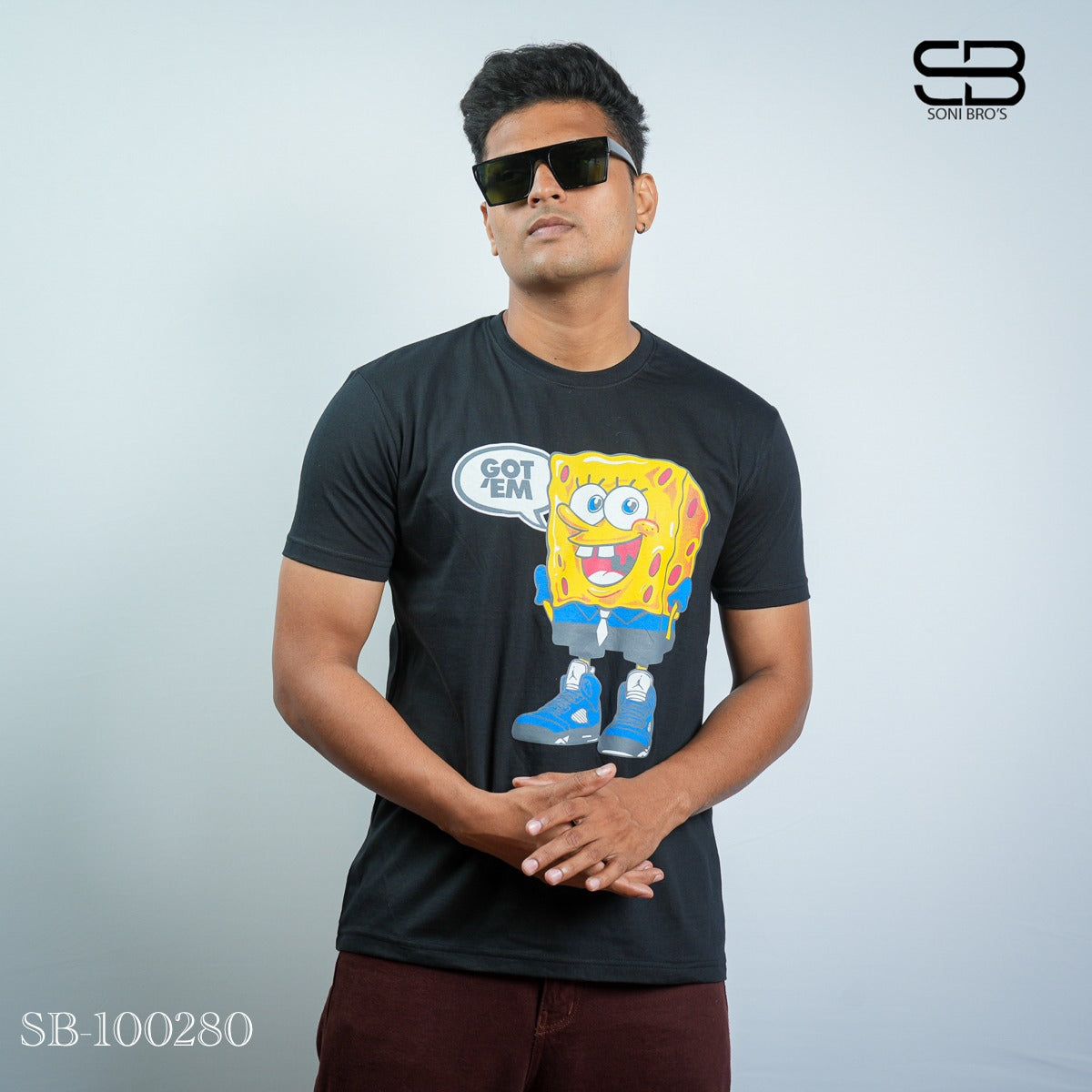 Sponge Bob Printed T-Shirt