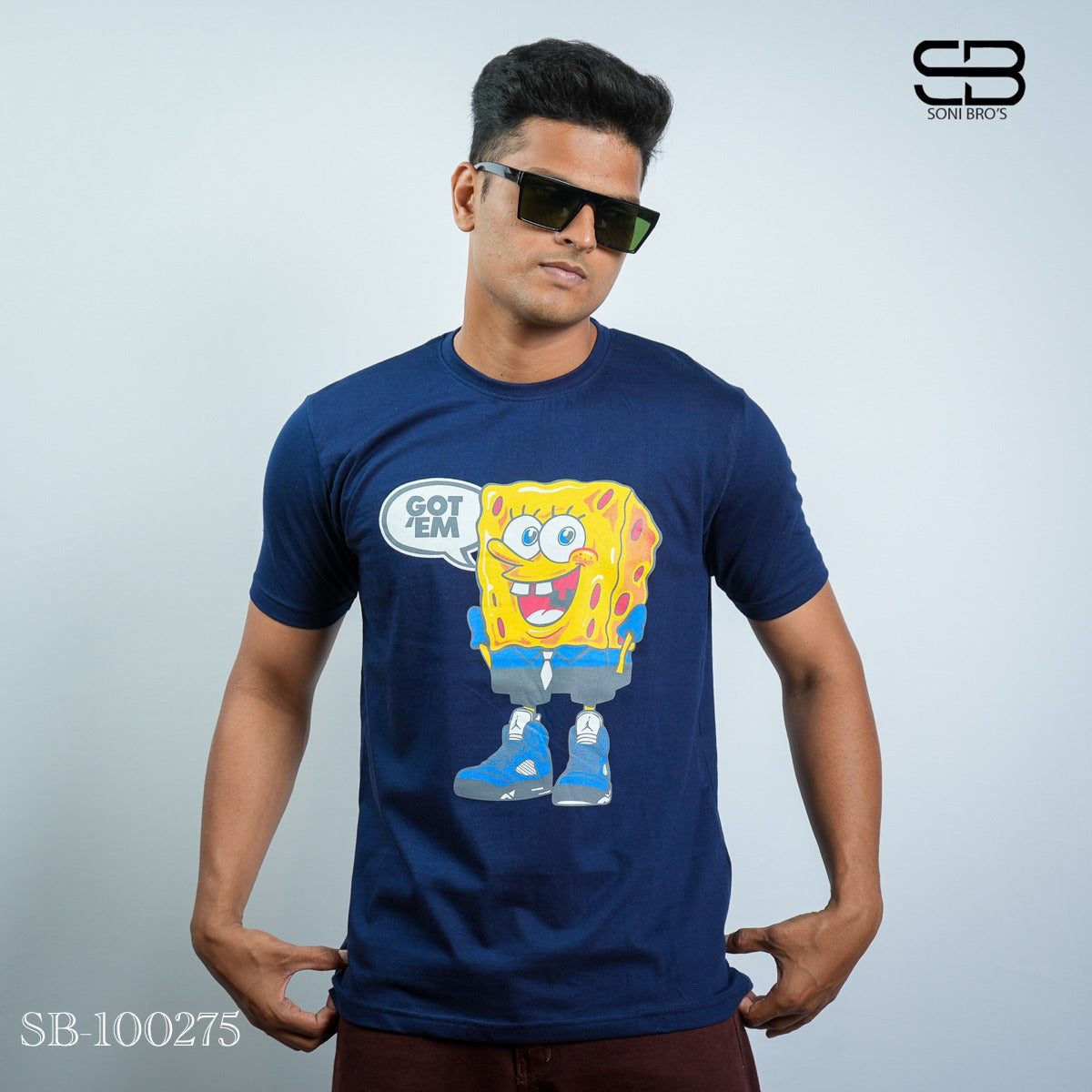 Sponge Bob Printed T-Shirt