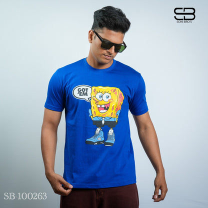 Sponge Bob Printed T-Shirt