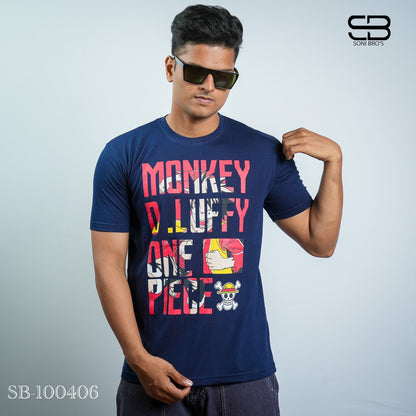 Monkey D. Luffy One Piece Printed T-Shirt