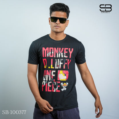 Monkey D. Luffy One Piece Printed T-Shirt