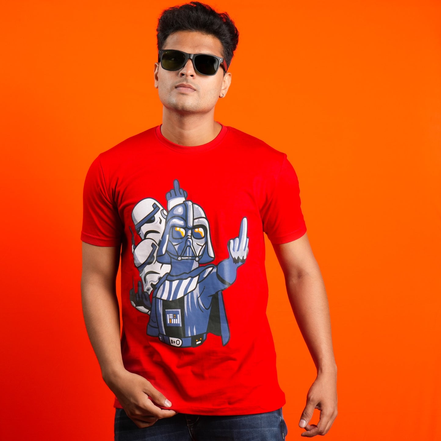 Visual Vibes: Trendy Front-Printed T-Shirts