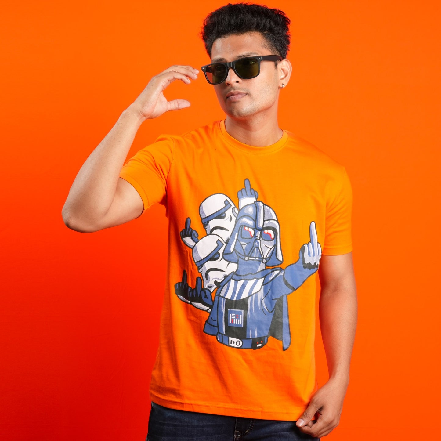 Visual Vibes: Trendy Front-Printed T-Shirts