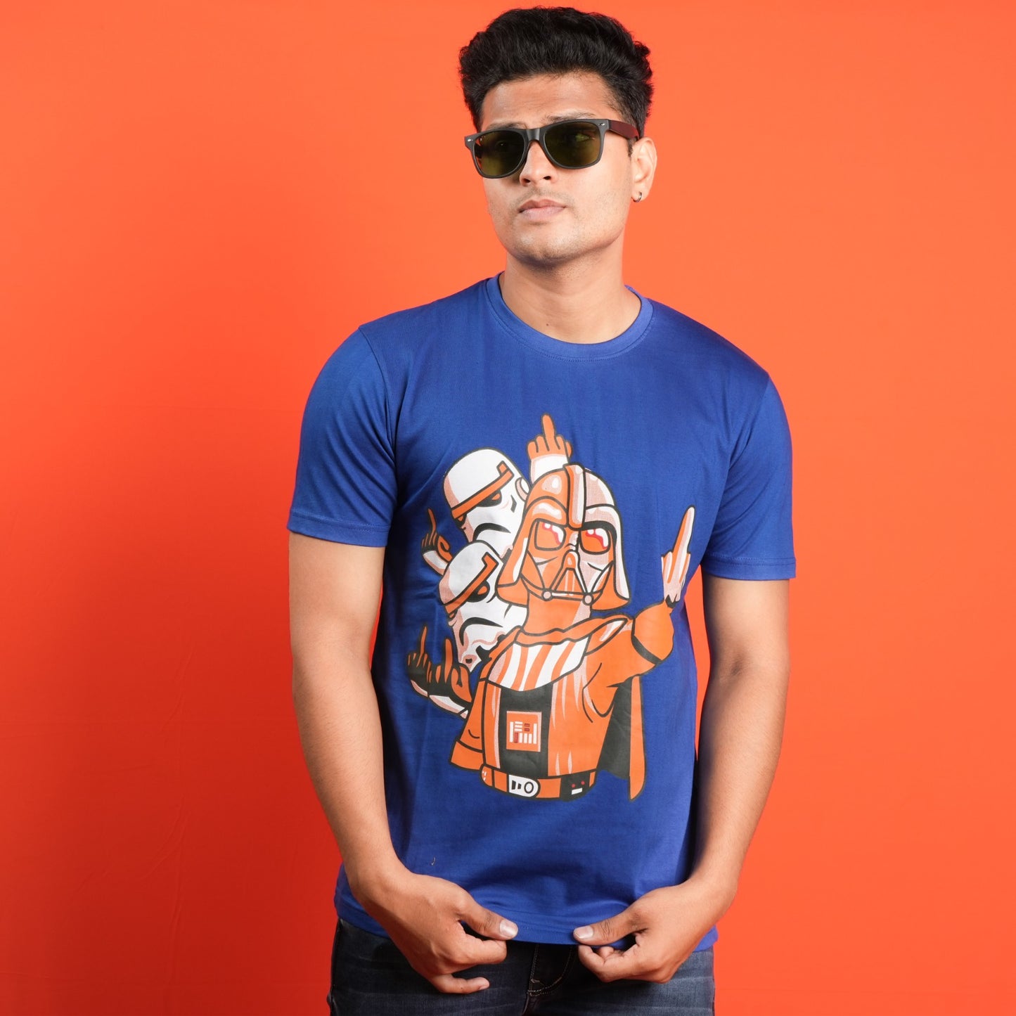 Visual Vibes: Trendy Front-Printed T-Shirts